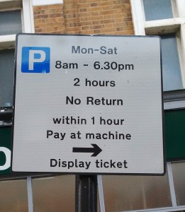 parking Brighton road 2 hours paid